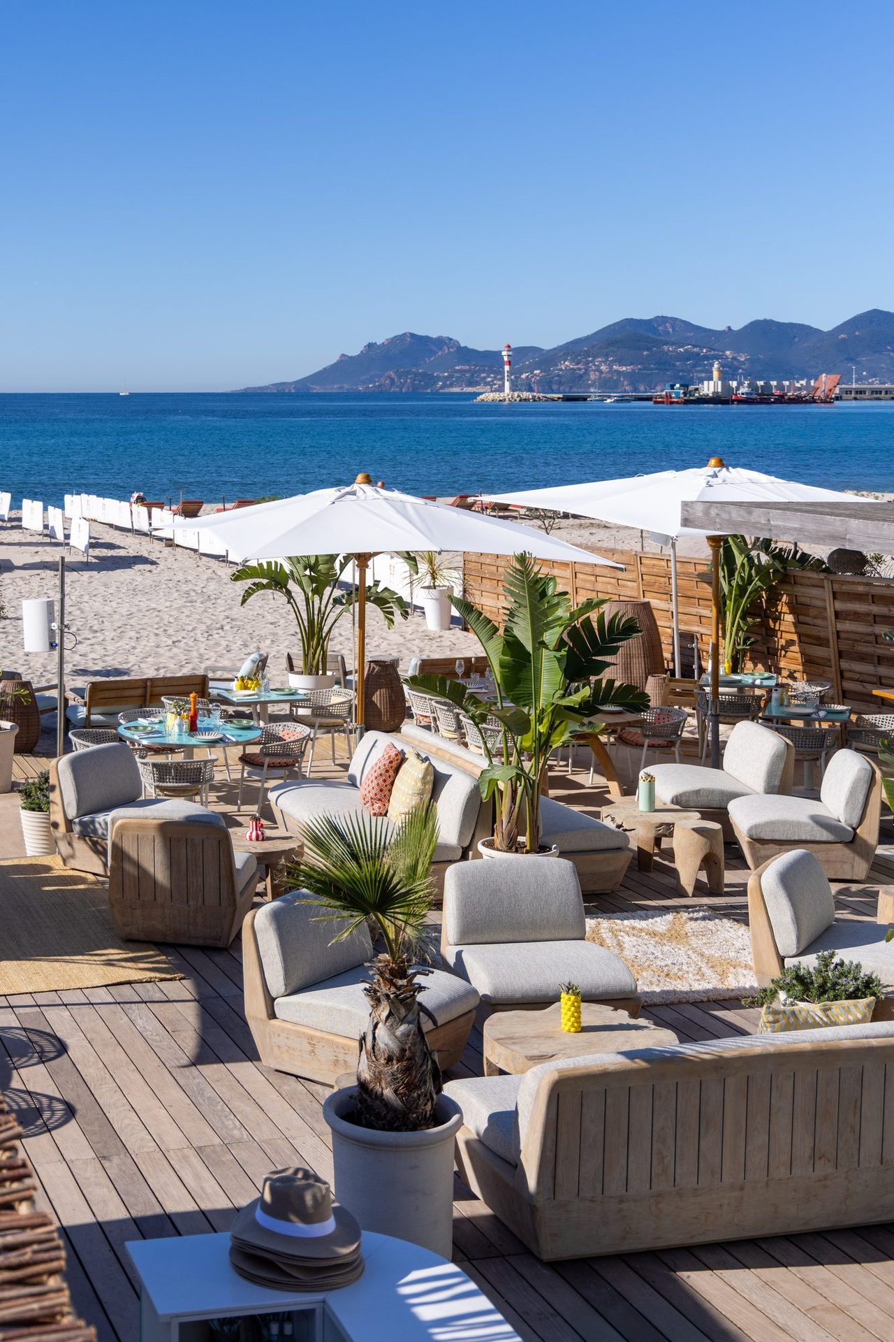 Vue mer depuis la terrasse